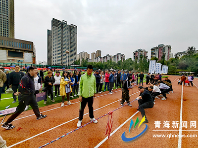 青海西宁:运动会办到居民家门口 全民参与点燃健身激情
